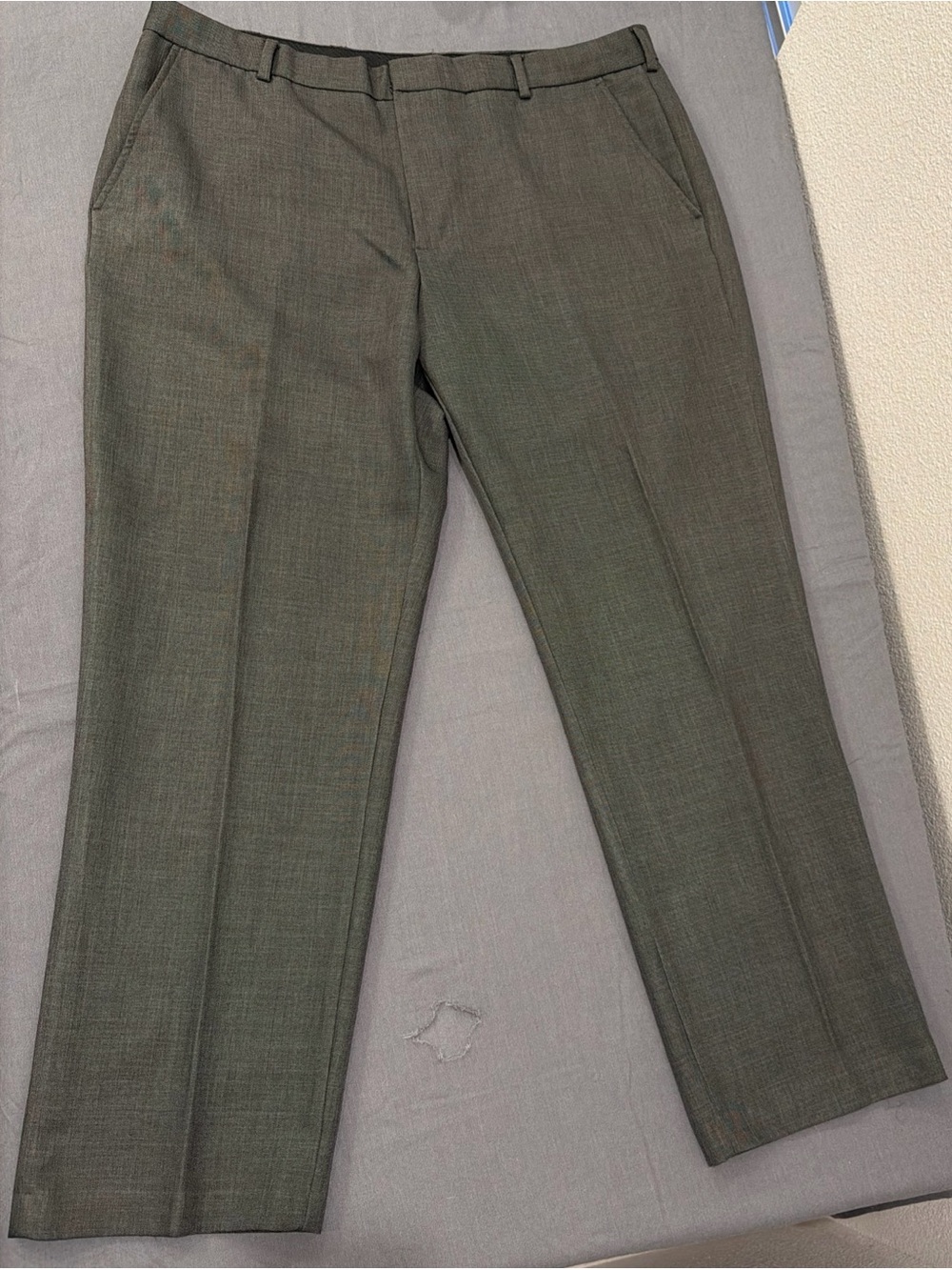 Izod Men's Charcoal Dress Pants 38x30